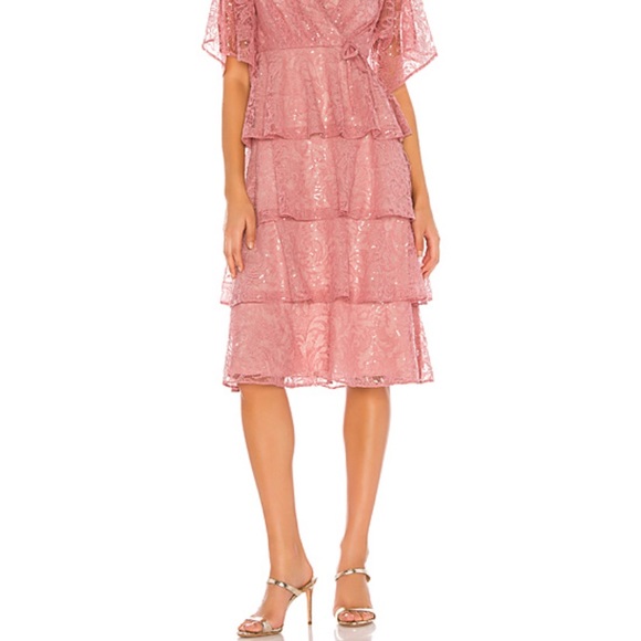 Tularosa Autumn Dress Dusty Rose M - Picture 6 of 10